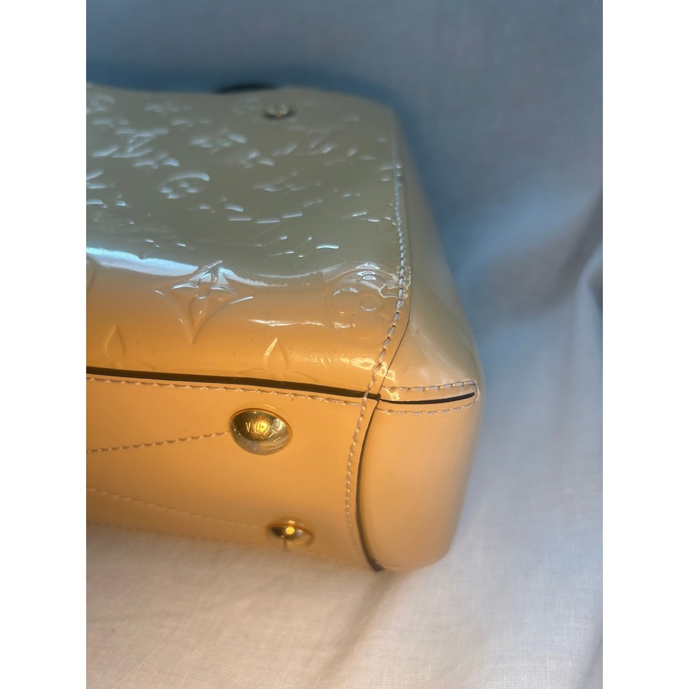 Louis Vuitton Montaigne BB Monogram Vernis CA1165 Dune Nude #475 - Picture 13 of 16